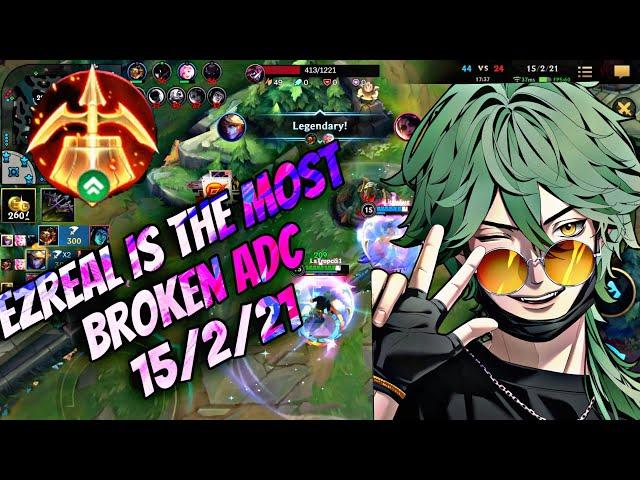 WILD RIFT ADC EZREAL BROKEN CHAMPION EASY CARRY SOLOQ