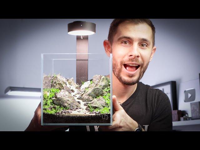 UNS 20C Nano Aquascape Tutorial - STEP BY STEP Aquascaping Beginner Guide