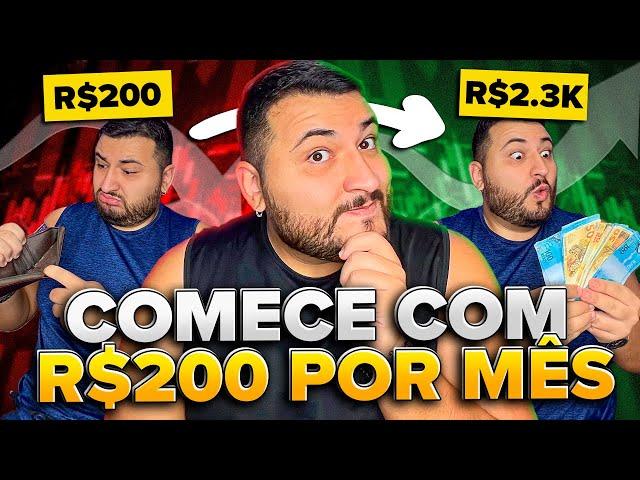 MONTANDO UMA CARTEIRA DO ZERO | COMEÇANDO COM R$ 200 REAIS #11