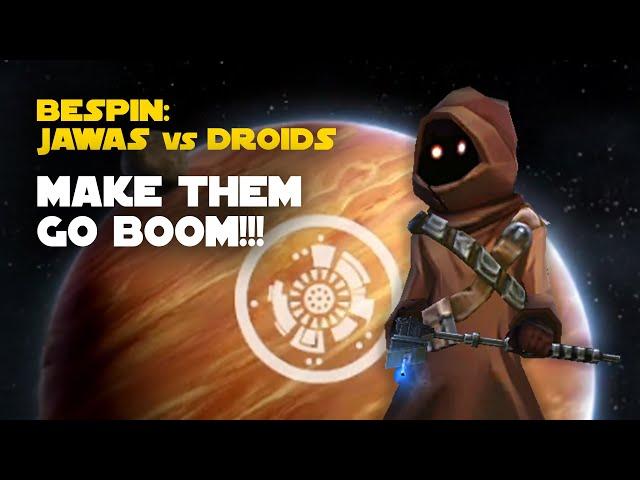 Bespin: Jawas vs Droids Galactic Challenge | SWGOH GC X