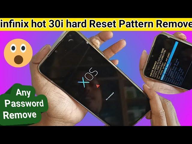 infinix hot 30i hard reset