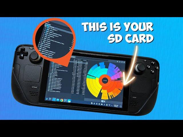How To Clear The "Other" Storage On SD CARD For STEAM DECK?