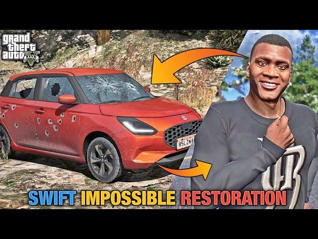 Ye Kya Bana Diya Swift Ko  Old To New Full 2024 Impossible Restoration  (GTA 5 Mods )