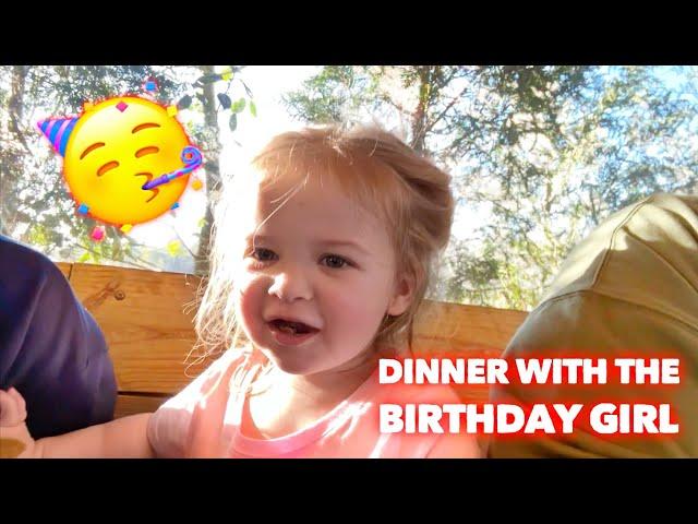 DINNER WITH THE BIRTHDAY GIRL | WRAPPING PRESENTS | Family 5 Vlogs