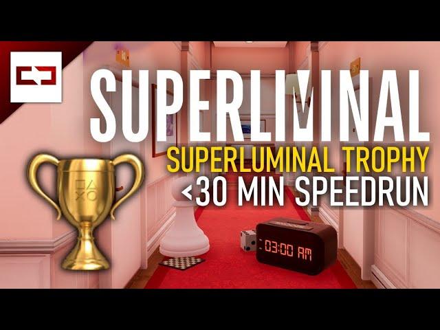 Beat Superliminal under 30 minutes | PS4 How To Get 'Superluminal Trophy'