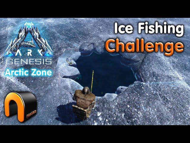 ARK Genesis ICE FISHING challenge & LOOT!