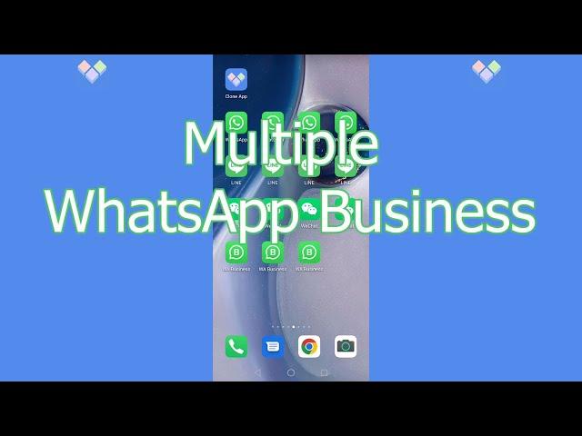 How to clone WhatsApp Business | install multiple  WhatsApp Business