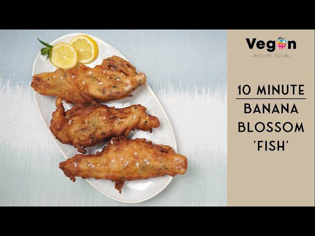 Vegan Banana Blossom 'Fish'