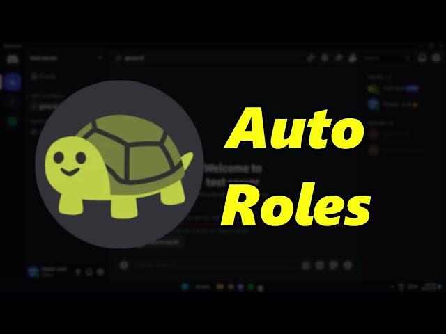 How To Setup Auto Roles Using Carl Bot In Discord