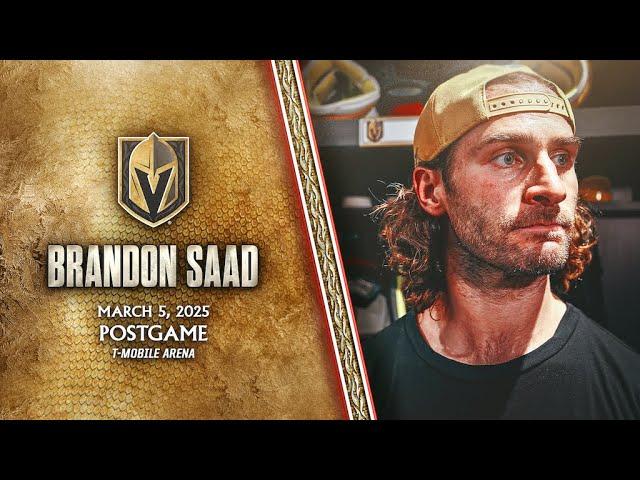 Brandon Saad Postgame 3/5: We Got Better As The Game Went On