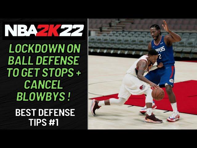 How to Play Defense in NBA 2K22: Best On Ball Defense Tips