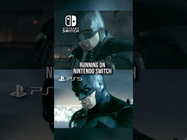 Arkham Knight Switch vs PS5