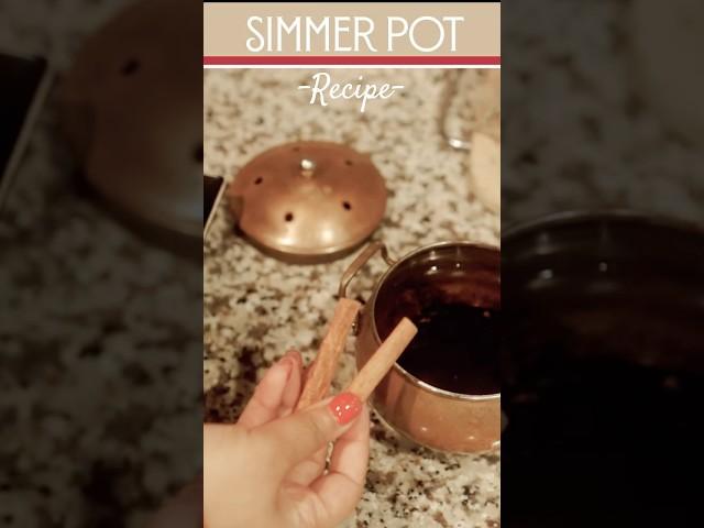 Cozy Winter Simmer Pot Recipe | DIY Natural Home Fragrance  #CozyHome