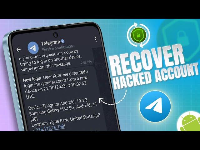 How to Recover Hacked Telegram Account on Android | Secure Your Telegram Account on Android