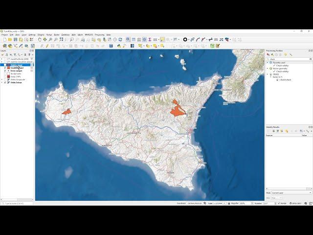 How to Validate & Fix Geometry in QGIS