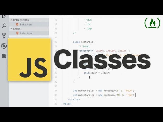 JavaScript Classes Tutorial