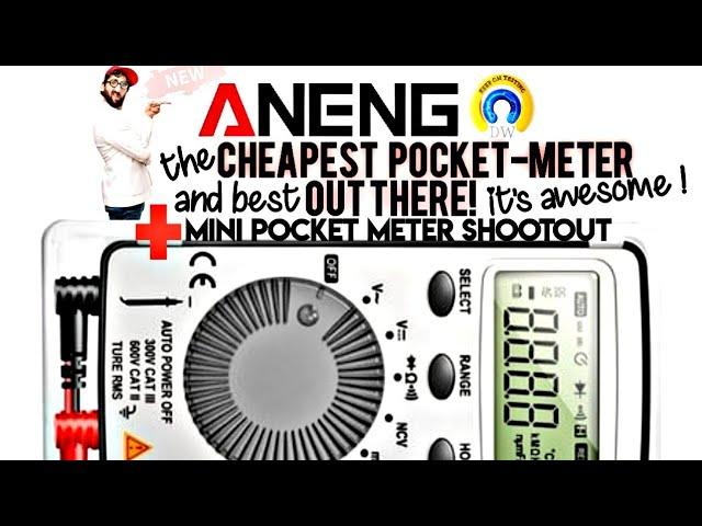 ANENG AN101 (Huge Upgrade) CHEAP-O Multimeter Review - Shootout & Teardown!