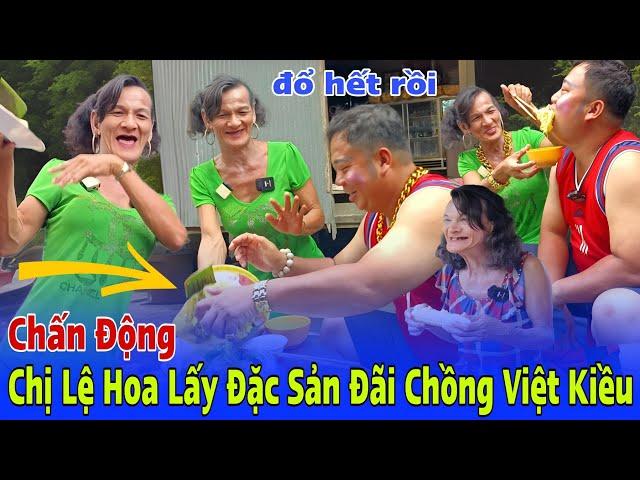 Chấn Động  Chị Lệ Hoa Lấy Đặc Sản Đãi Chồng Việt Kiều Nhưng Xém Khỏi Ăn | Vinh Tân Hồng