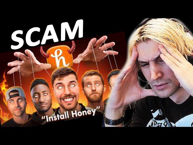 Honey Is The Biggest Scam Ever | xQc Reacts to MegaLag