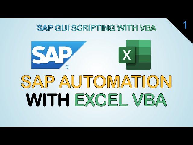 Automate SAP Data Extraction with Excel VBA & SAP GUI Scripting - Minimal Coding Required