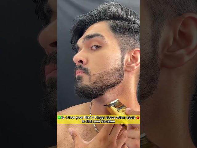 How to Shape up your Beard at Home?#dailyshorts #beard #grooming #beardstyle #mensgrooming #tips