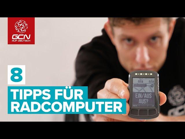 8 Tipps für Radcomputer | Fahrradtacho Hacks