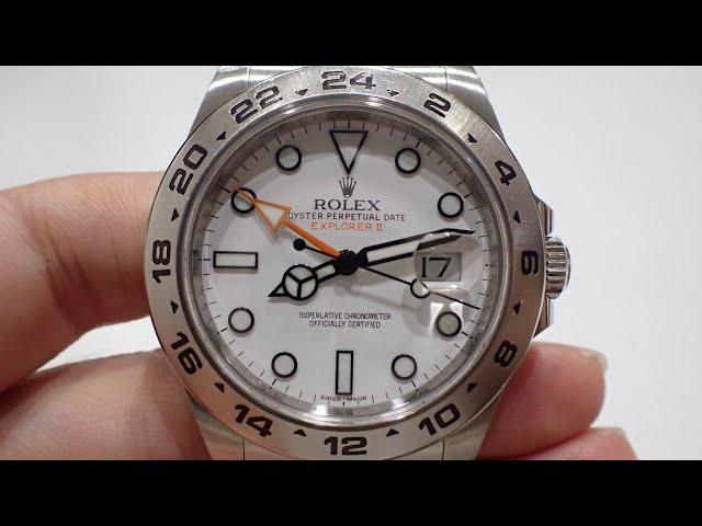 Rolex 216570 Explorer II 探險家二號 維修紀錄｜Service daily