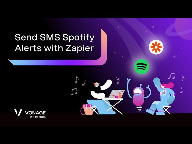 Send SMS Spotify Alerts with Zapier