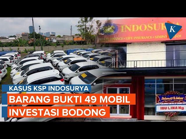 Penampakan Barang Bukti Mobil Hingga Uang Tunai, Kasus Investasi Bodong KSP Indosurya