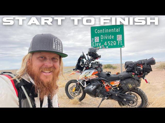 Mexico to Canada | The Full Continental Divide Motorcycle Ride