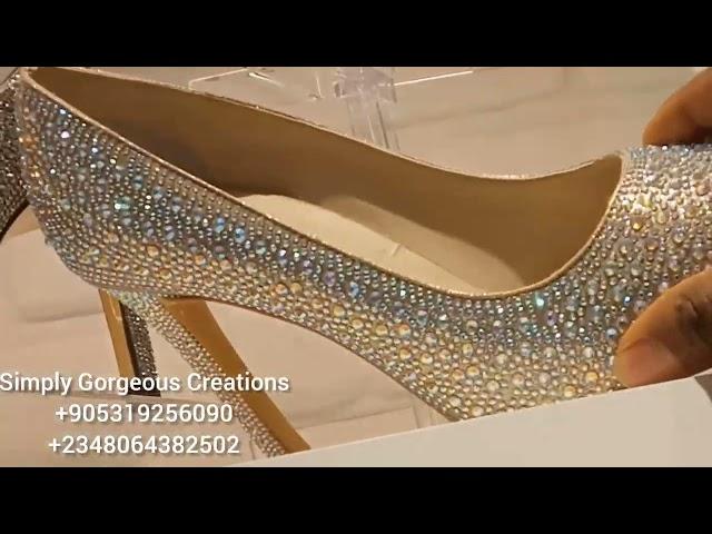 WHOLESALE RHINESTONE SHOES AND BAGS | #turkey #madeinturkey #turkeyproducts #turkeyshoesandbags