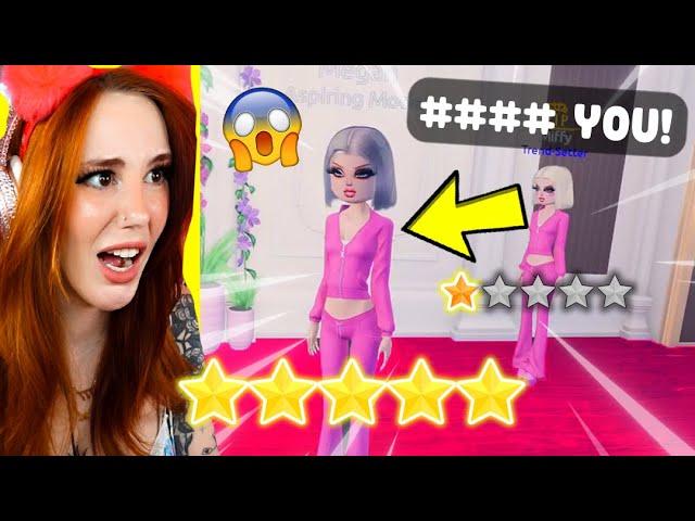 Copying TOP MODELS To WIN DTI! Dress To Impress on Roblox (They RAGE QUIT)