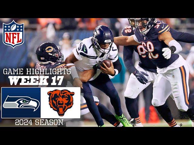 Seattle Seahawks vs. Chicago Bears [Week 17] FULL GAME Highlights | NFL Highlights 2024