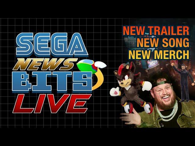 NEW Sonic 3 Movie Trailer, Merch and Song | SEGA News Bits Live