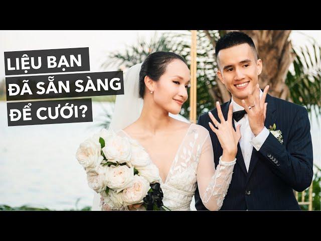 9 câu hỏi cần trả lời trước khi cưới