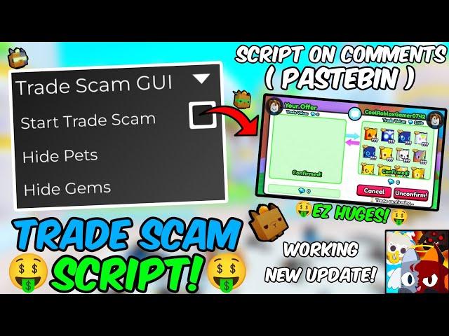 *NEW & FREE*  Trade Scam  Pet Simulator 99 Script Working All Executor New Update 2024 Pastebin