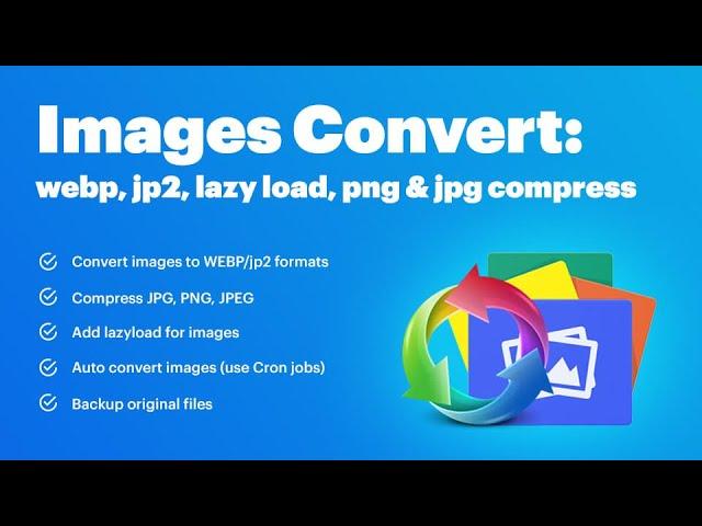 Opencart Images Convert: webp, jp2, lazy load, png & jpg compress, image sitemap