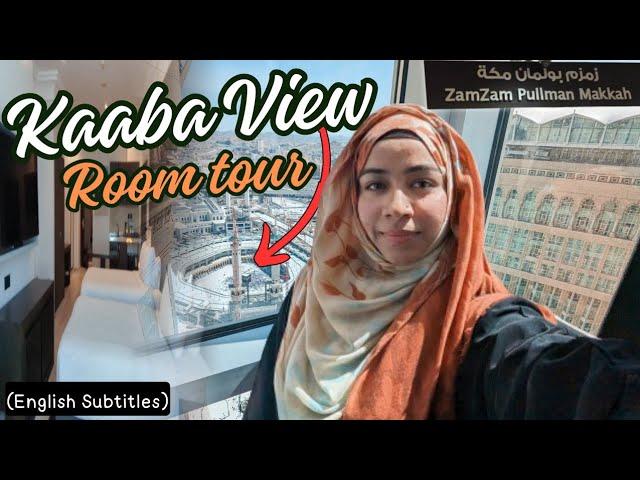 Kaaba View Room Tour   | Pullman Zamzam Hotel tour in Makkah | 5 star ⭐ Hotel in Kaaba View