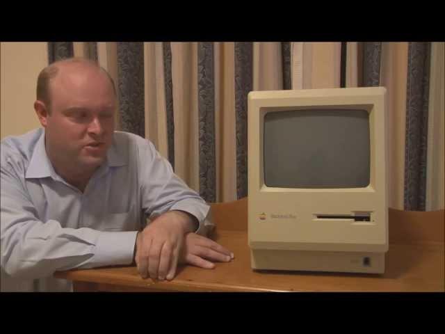 Apple Macintosh Plus (1986) Full Tour, Start Up and Demonstration