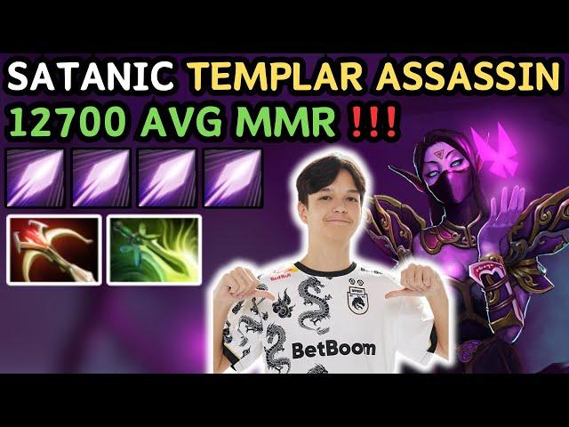  45.000 NET WORTH Satanic TEMPLAR ASSASSIN Hard Carry Gameplay  1384 XPM !! - Dota 2