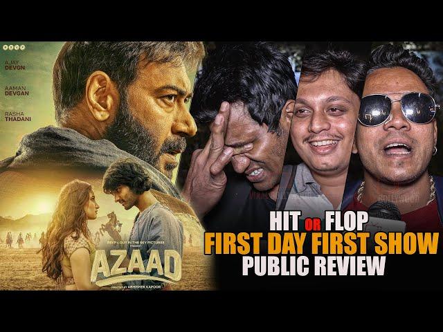 Azaad Movie | First Day First Show | Media Review | Hit or Flop | Ajay Devgn, Rasha Thadani, Aaman