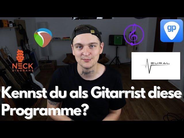 5 Programme für Gitarristen – Ich benutze sie täglich!