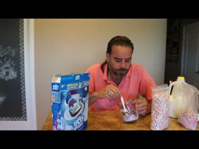 Marshmallow Cereal Video Review Boo Berry & Dehydrated Marshmallows FOR SALE.