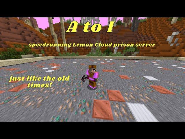 Speedrunning a prison server (Lemon Cloud) Part 1