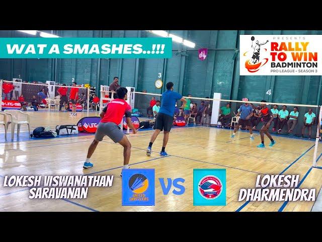 LOKESH/SARAVANAN vs LOKESH/DHARMA || SEMI FINAL - Rally To Win Badminton Pro League 2024 || ERODE