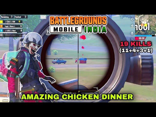 BGMI | RON & MOMO RUSH GAMEPLAY AMAZING KILLS CHICKEN DINNER