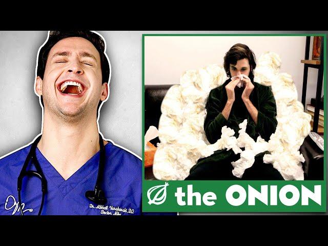 Doctor Reacts To The Most Bizarre Onion Medical Headlines