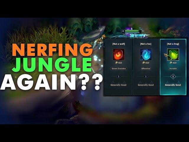 The Broken Role That Everyone Hates: Riot Reworking Jungle AGAIN? Preseason 2023 League of Legends