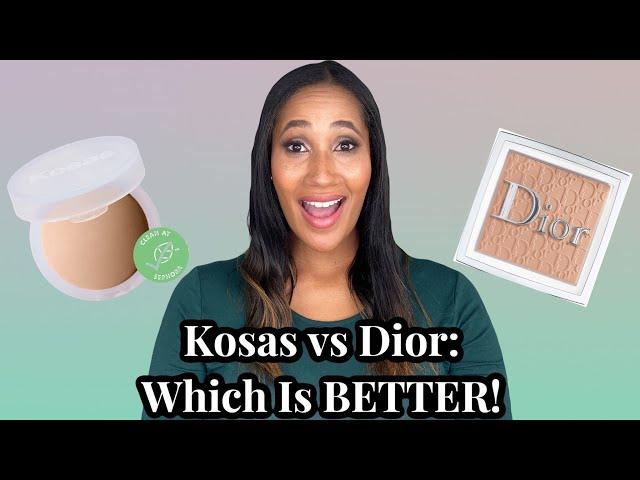 Battle of the Powders Part II: Kosas Cloud Setting vs Dior Backstage Face & Body Powders!