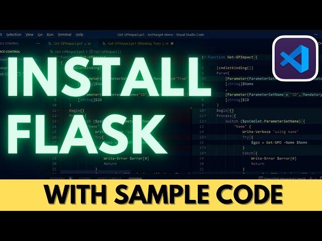 How to Install Flask in Visual Studio Code (with Sample API)